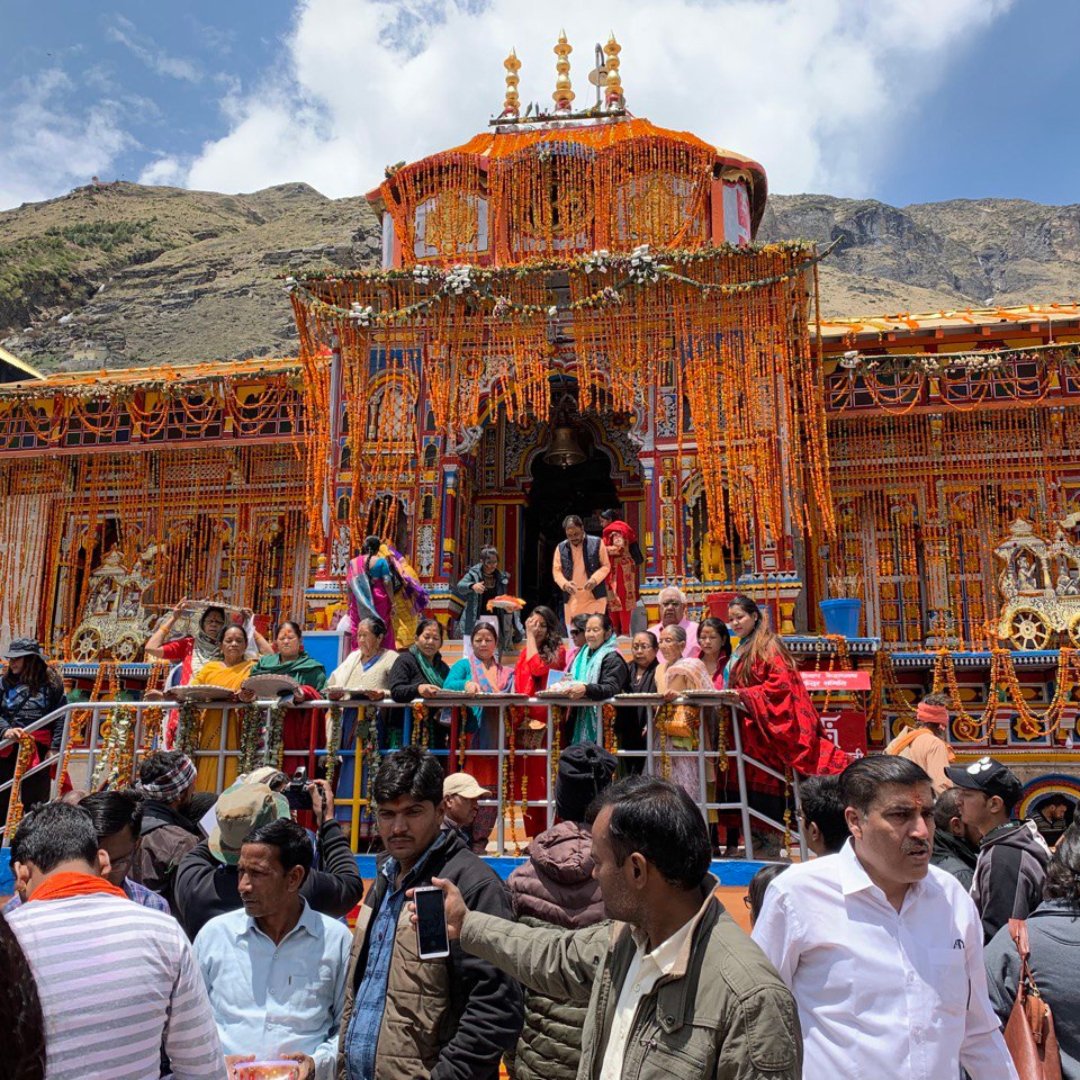 Badrinath By Helicopter